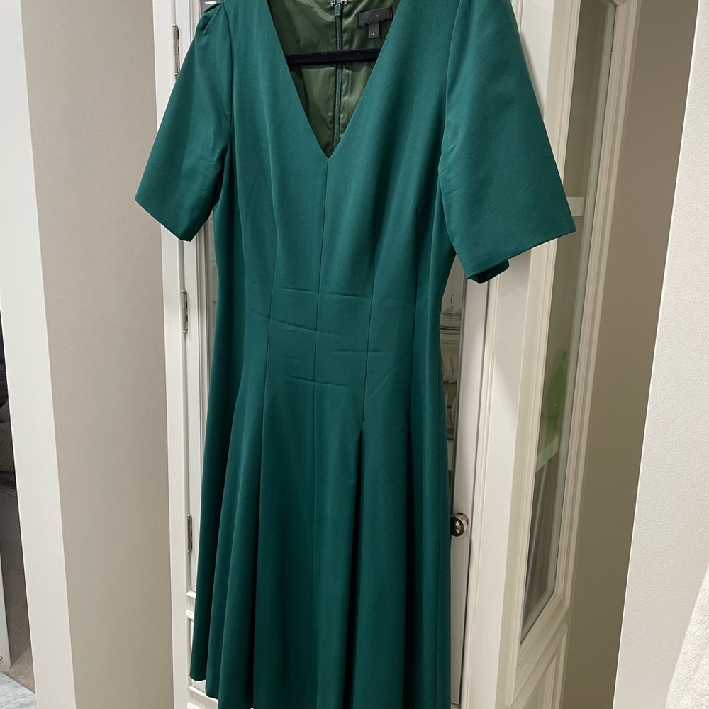 J. Crew Pleated Dress